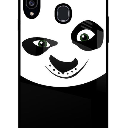 Panda Samsung A20s Glass Case Back Cover by Casekaro