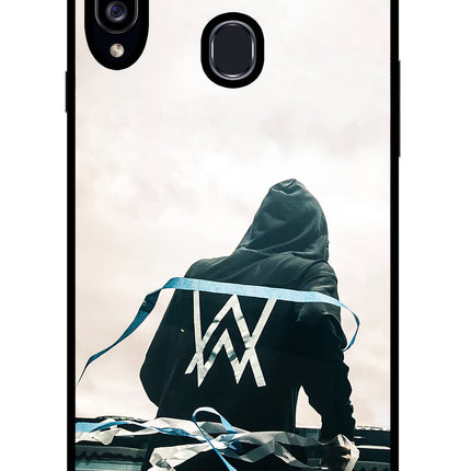 Alan Walker Samsung A20s Glass Case Back Cover by Casekaro