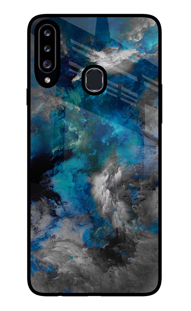 Artwork Samsung A20s Glass Case Back Cover by Casekaro