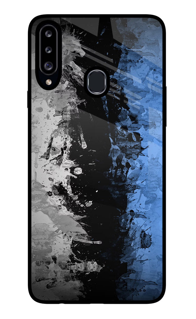 Artistic Design Samsung A20s Glass Case Back Cover by Casekaro
