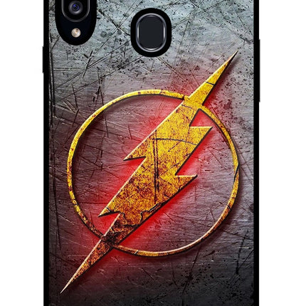 Flash Samsung A20s Glass Case Back Cover by Casekaro
