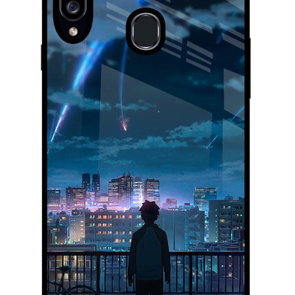 Anime Samsung A20s Glass Case Back Cover by Casekaro