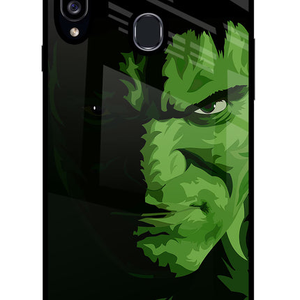 HULK Samsung A20s Glass Case Back Cover by Casekaro