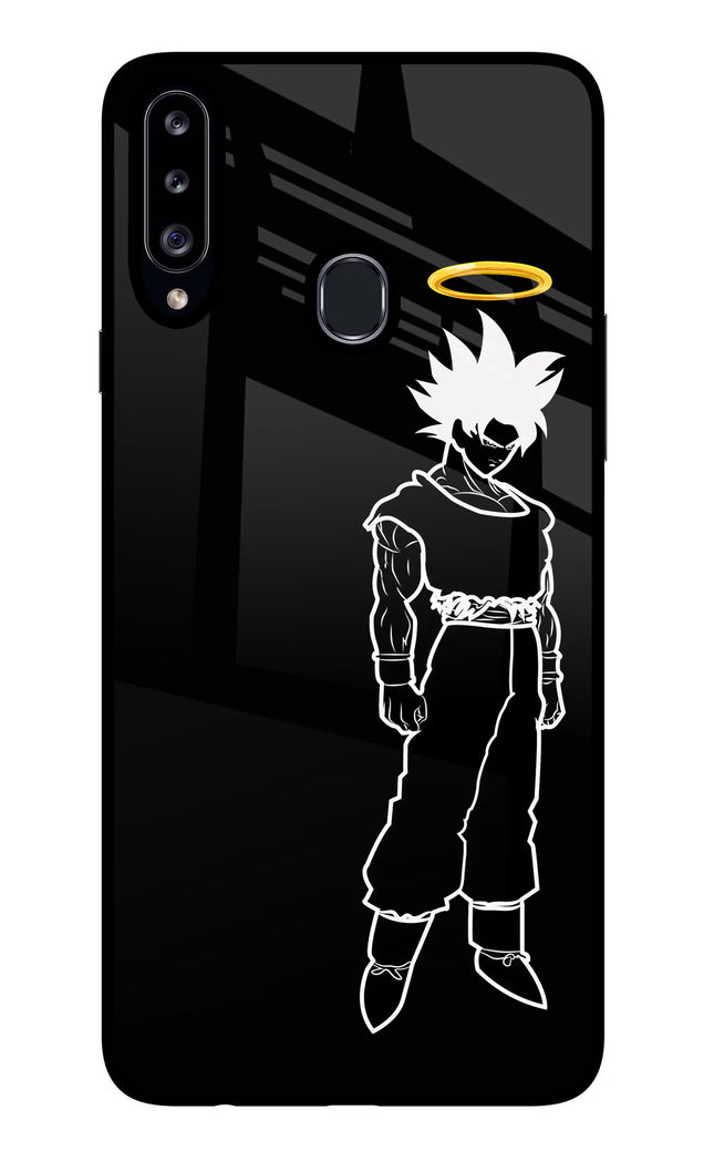 DBS Character Samsung A20s Glass Case Back Cover by Casekaro