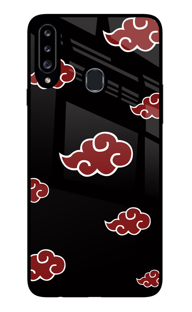 Akatsuki Samsung A20s Glass Case Back Cover by Casekaro