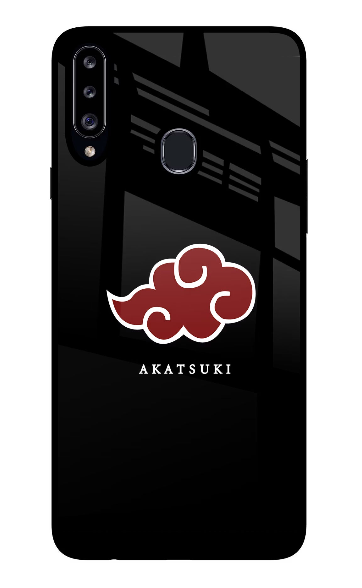 Akatsuki Samsung A20s Glass Case Back Cover by Casekaro