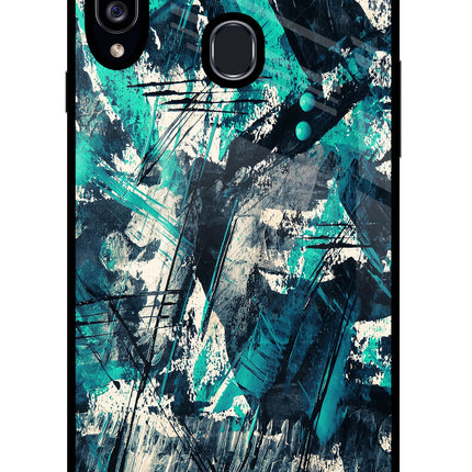 Artwork Samsung A20s Glass Case Back Cover by Casekaro