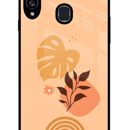 Bohemian Art Samsung A20s Glass Case Back Cover by Casekaro