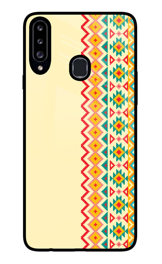 Ethnic Seamless Samsung A20s Glass Case