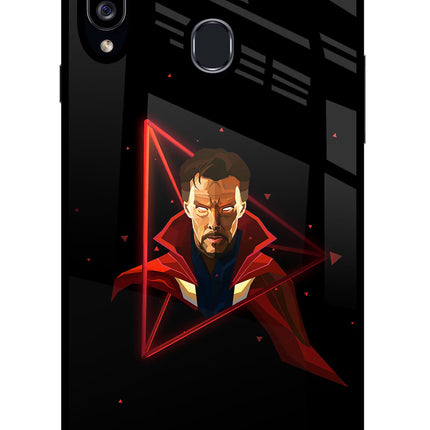 Doctor Ordinary Samsung A20s Glass Case Back Cover by Casekaro