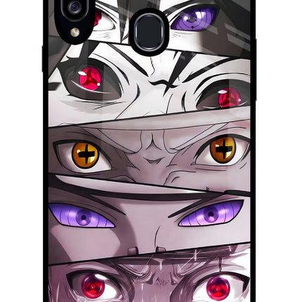 Naruto Anime Samsung A20s Glass Case Back Cover by Casekaro