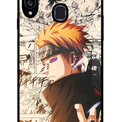 Pain Anime Samsung A20s Glass Case Back Cover by Casekaro