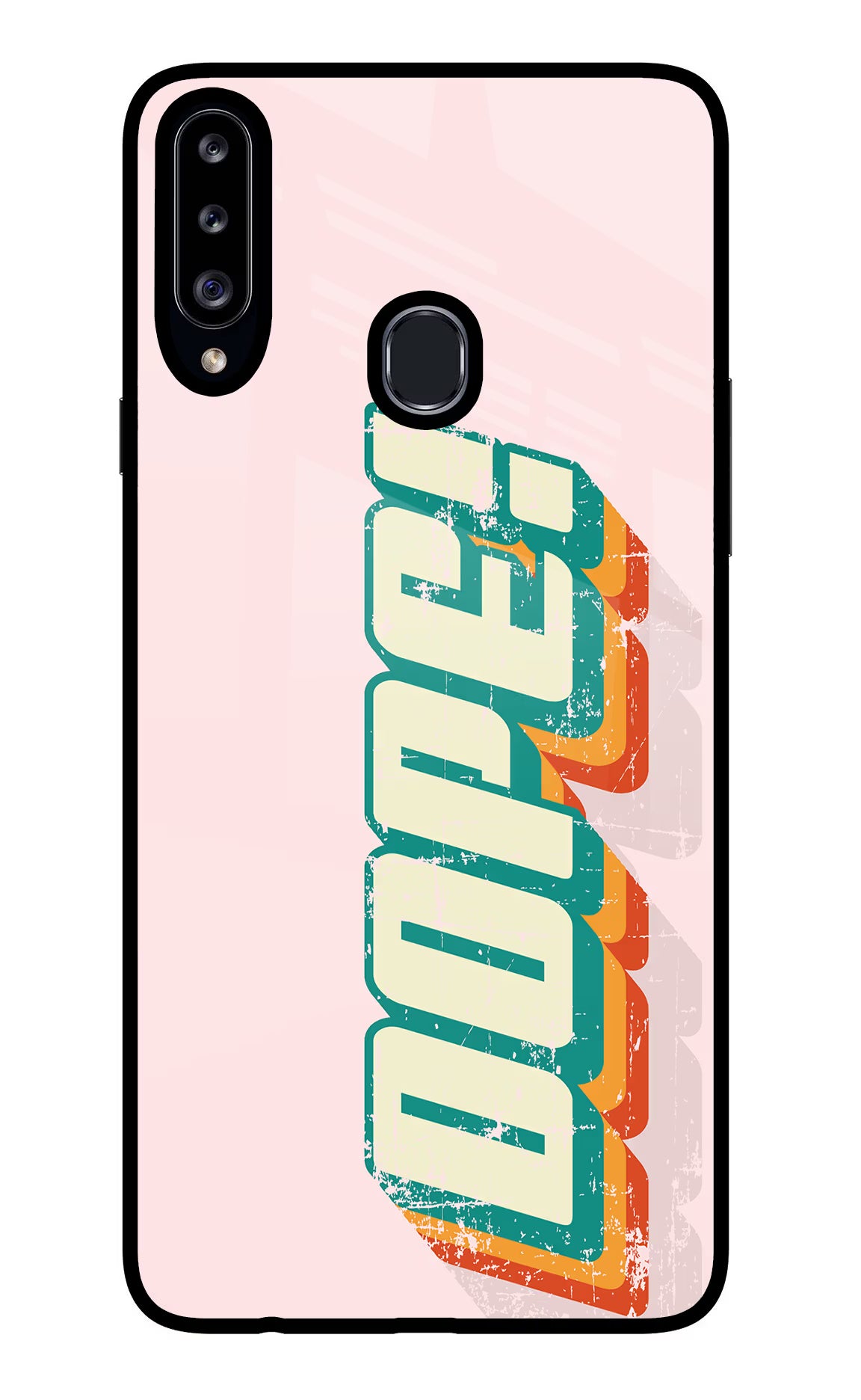 Dope Samsung A20s Glass Case