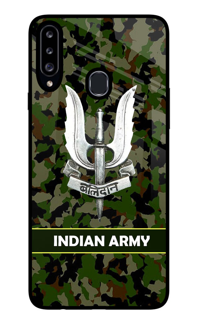 Balidan Indian Logo Samsung A20s Glass Case Back Cover by Casekaro