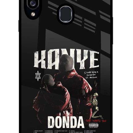 Donda Kanye West Samsung A20s Glass Case Back Cover by Casekaro
