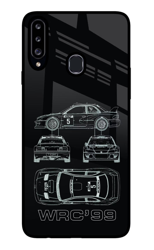 WRC'99 Samsung A20s Glass Case