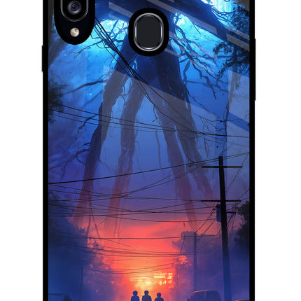 Ordinary Things Shadow Samsung A20s Glass Case Back Cover by Casekaro