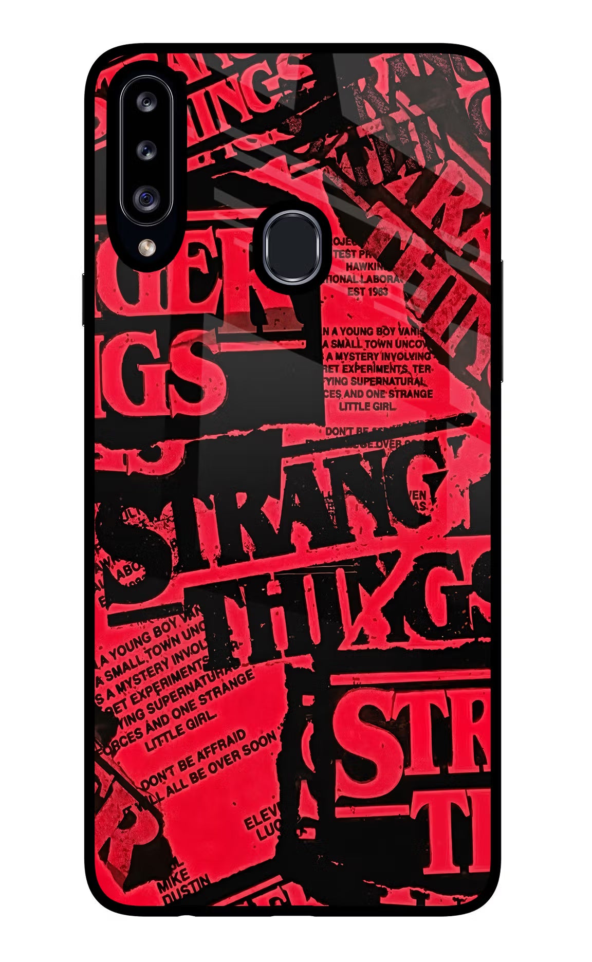 Ordinary Things Samsung A20s Glass Case