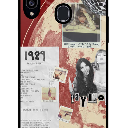 Taylor Swift Samsung A20s Glass Case Back Cover by Casekaro