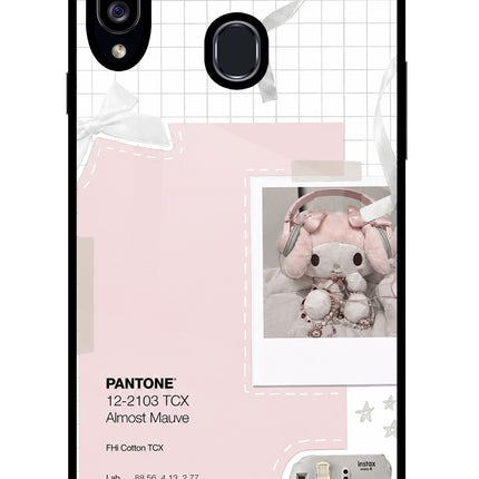 Pantone Asthetic Samsung A20s Glass Case Back Cover by Casekaro