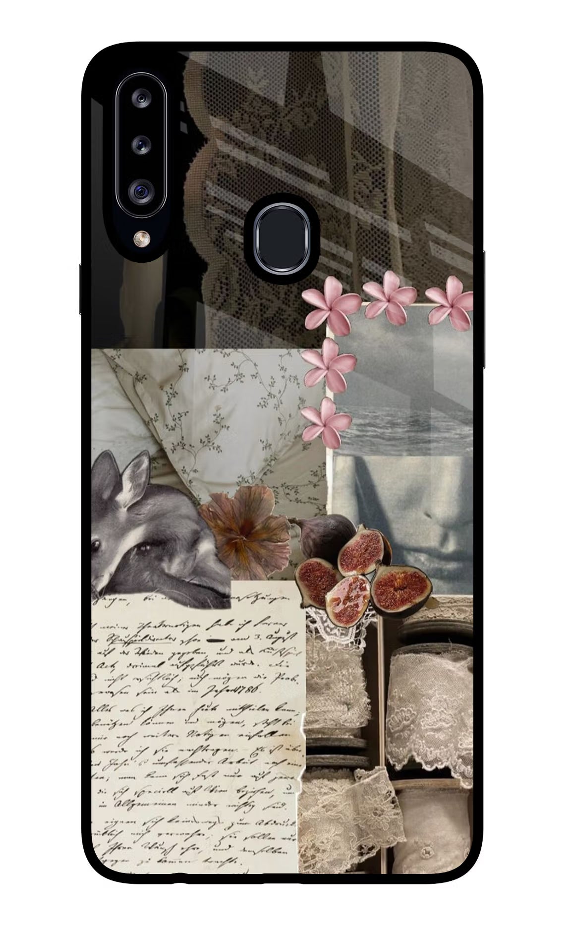 Midnight Sky Samsung A20s Glass Case