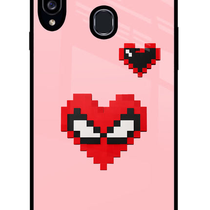 Gwen Heart Samsung A20s Glass Case Back Cover by Casekaro