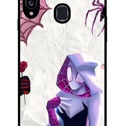 Gwen Verse Samsung A20s Glass Case Back Cover by Casekaro