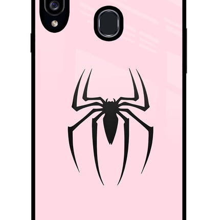 Peter Symbol Samsung A20s Glass Case Back Cover by Casekaro