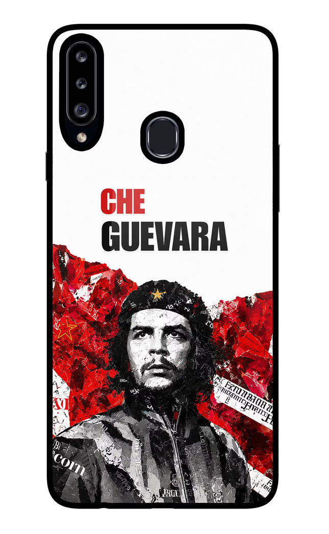 Che Guevara Revolution Samsung A20s Glass Case