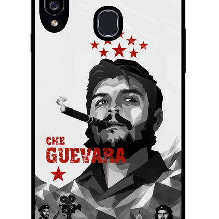 Che Guevara Iconic Samsung A20s Glass Case Back Cover by Casekaro