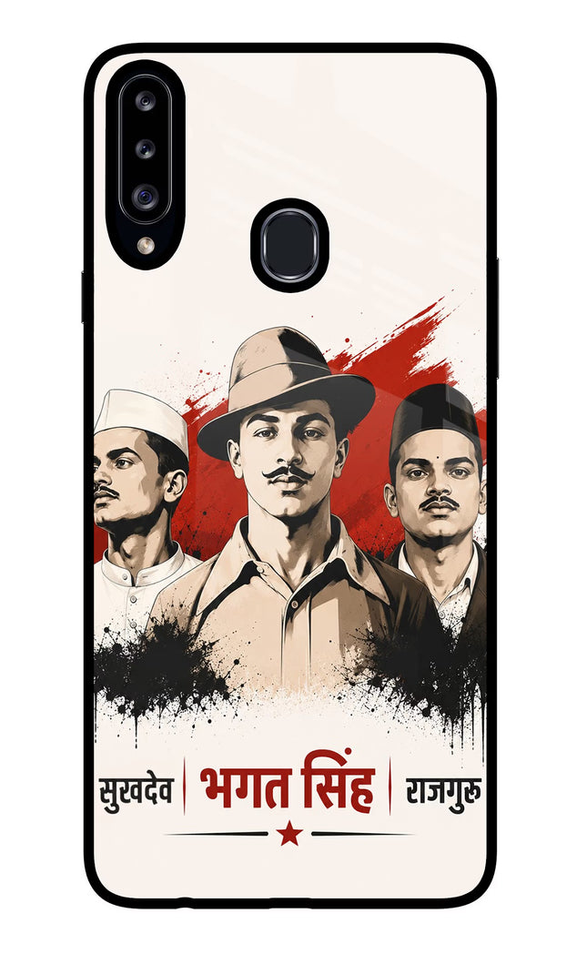 Sardar Patel Iron Will Samsung A20s Glass Case