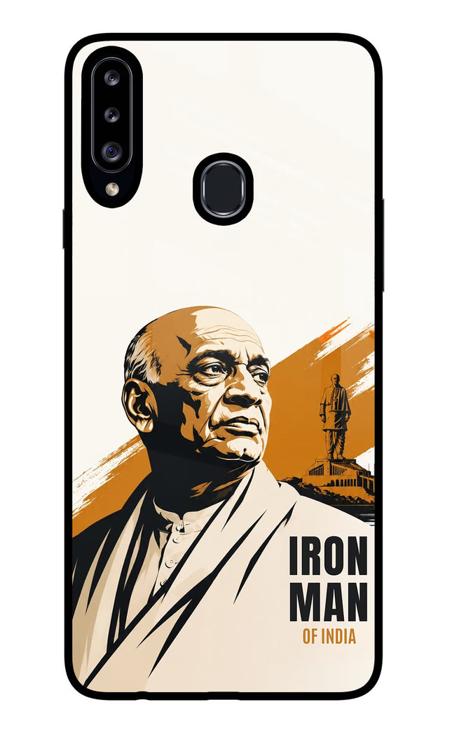 Chandrashekhar Azad Fearless Samsung A20s Glass Case