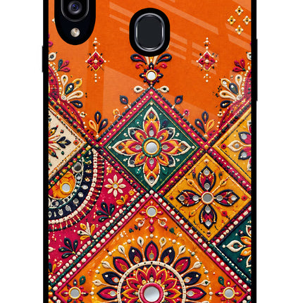 Kutch Glow Samsung A20s Glass Case