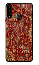 Laal Riwaaz Samsung A20s Glass Case