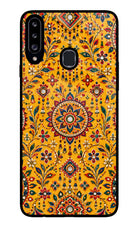 Sunlit Aura Samsung A20s Glass Case