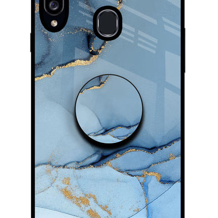 Blue Marble Samsung A20s Pop Case by Casekaro