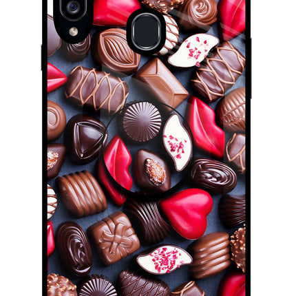 Chocolates Samsung A20s Pop Case by Casekaro