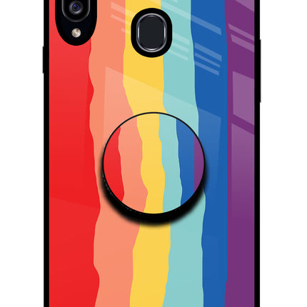 Rainbow Samsung A20s Pop Case by Casekaro