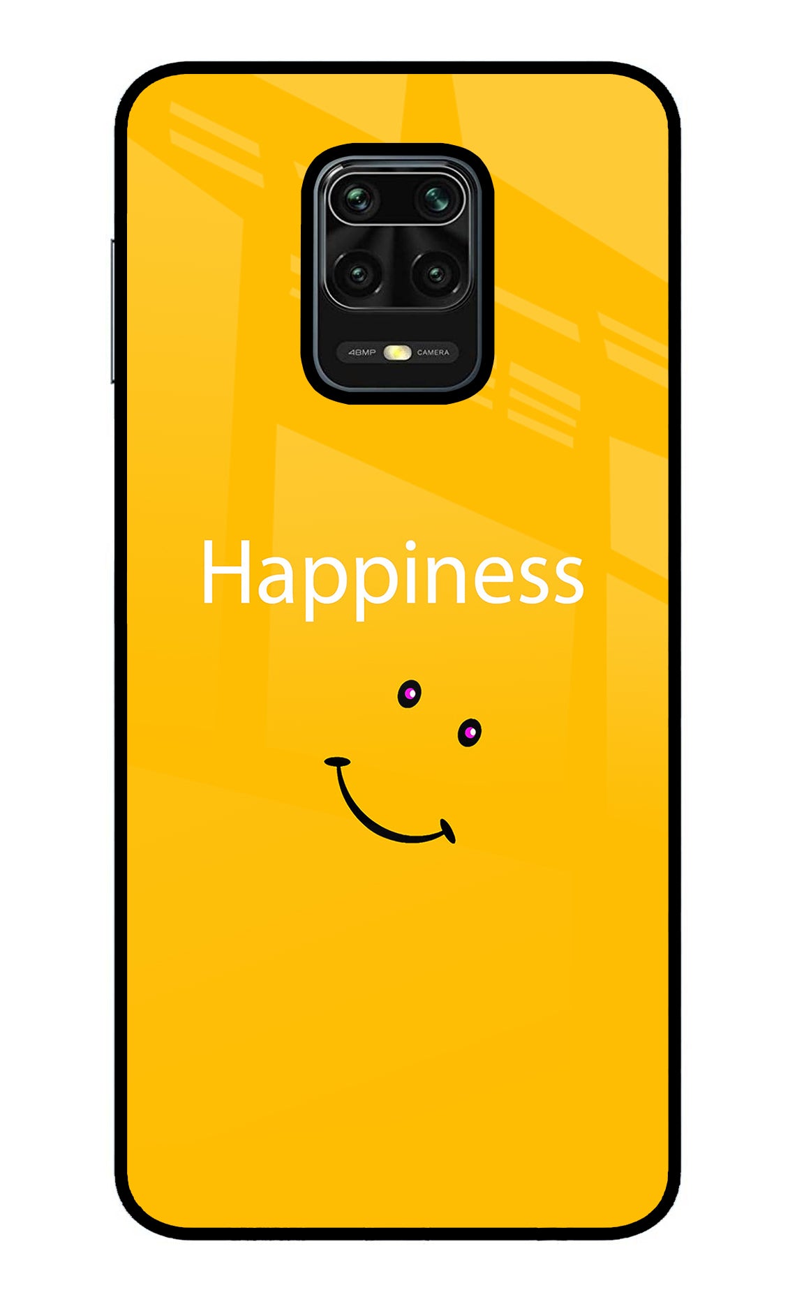 Happiness With Smiley Redmi Note 9 Pro/Pro Max Back Cover