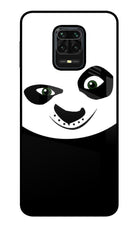Panda Redmi Note 9 Pro/Pro Max Glass Case Back Cover by Casekaro