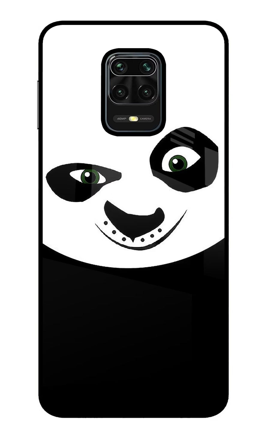 Panda Redmi Note 9 Pro/Pro Max Back Cover, Metal case