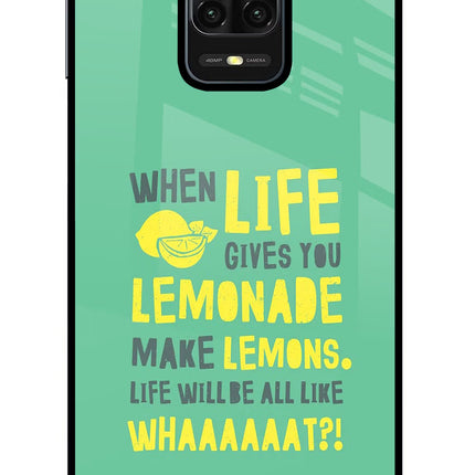 Quote Redmi Note 9 Pro/Pro Max Glass Case