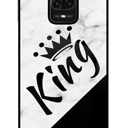 King Redmi Note 9 Pro/Pro Max Glass Case
