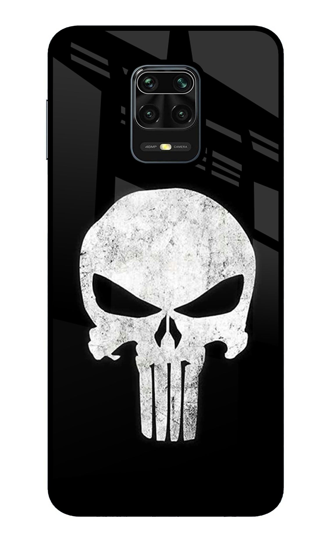 Punisher Skull Redmi Note 9 Pro/Pro Max Glass Case