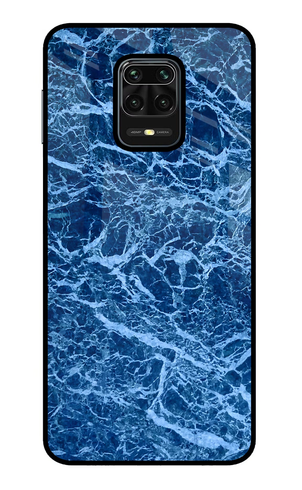 Blue Marble Redmi Note 9 Pro/Pro Max Glass Case Back Cover by Casekaro