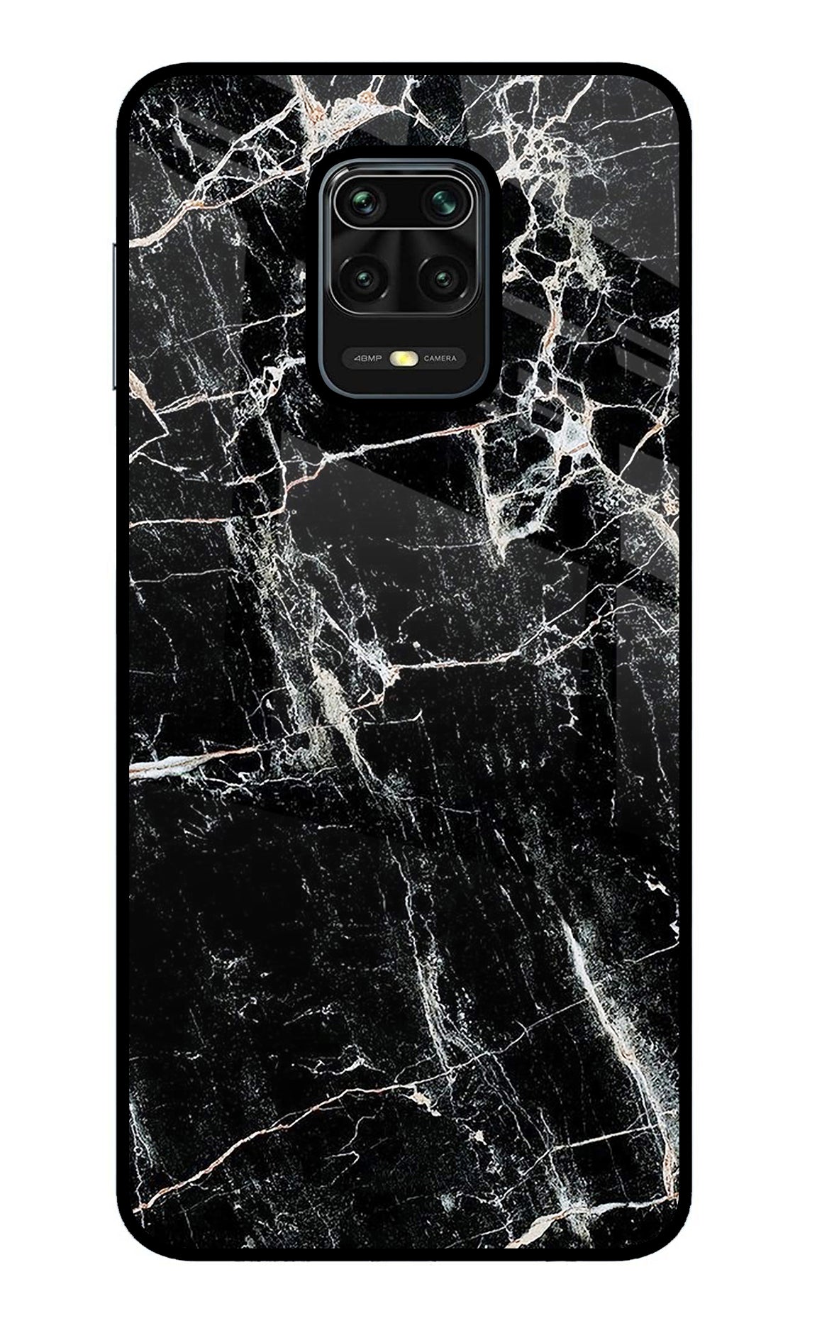 Black Marble Texture Redmi Note 9 Pro/Pro Max Back Cover