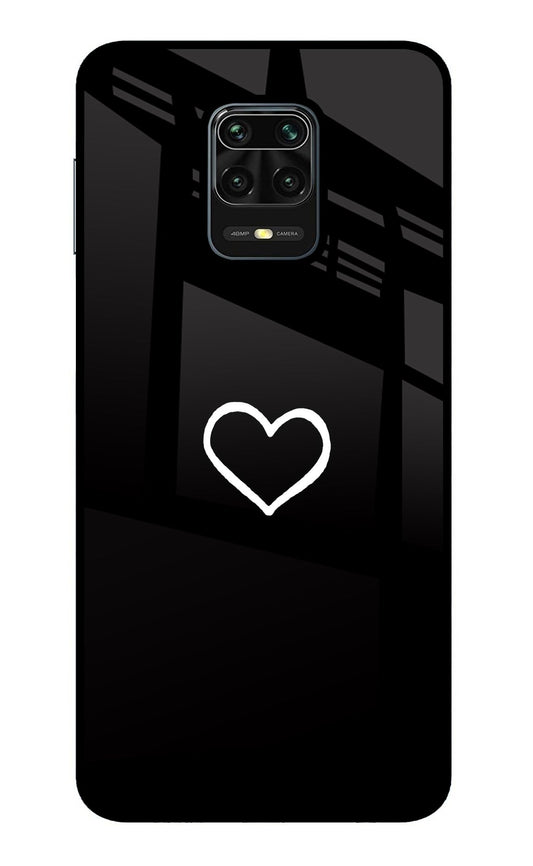 Heart Redmi Note 9 Pro/Pro Max Glass Case