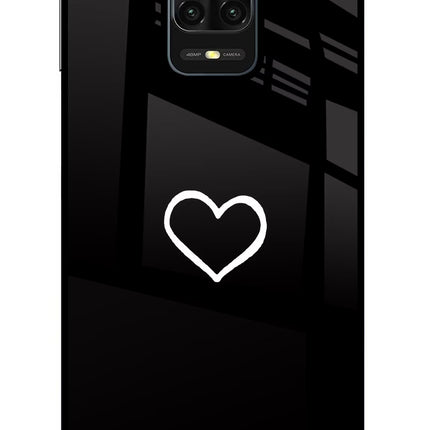 Heart Redmi Note 9 Pro/Pro Max Glass Case