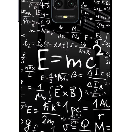 Physics Formula Redmi Note 9 Pro/Pro Max Glass Case