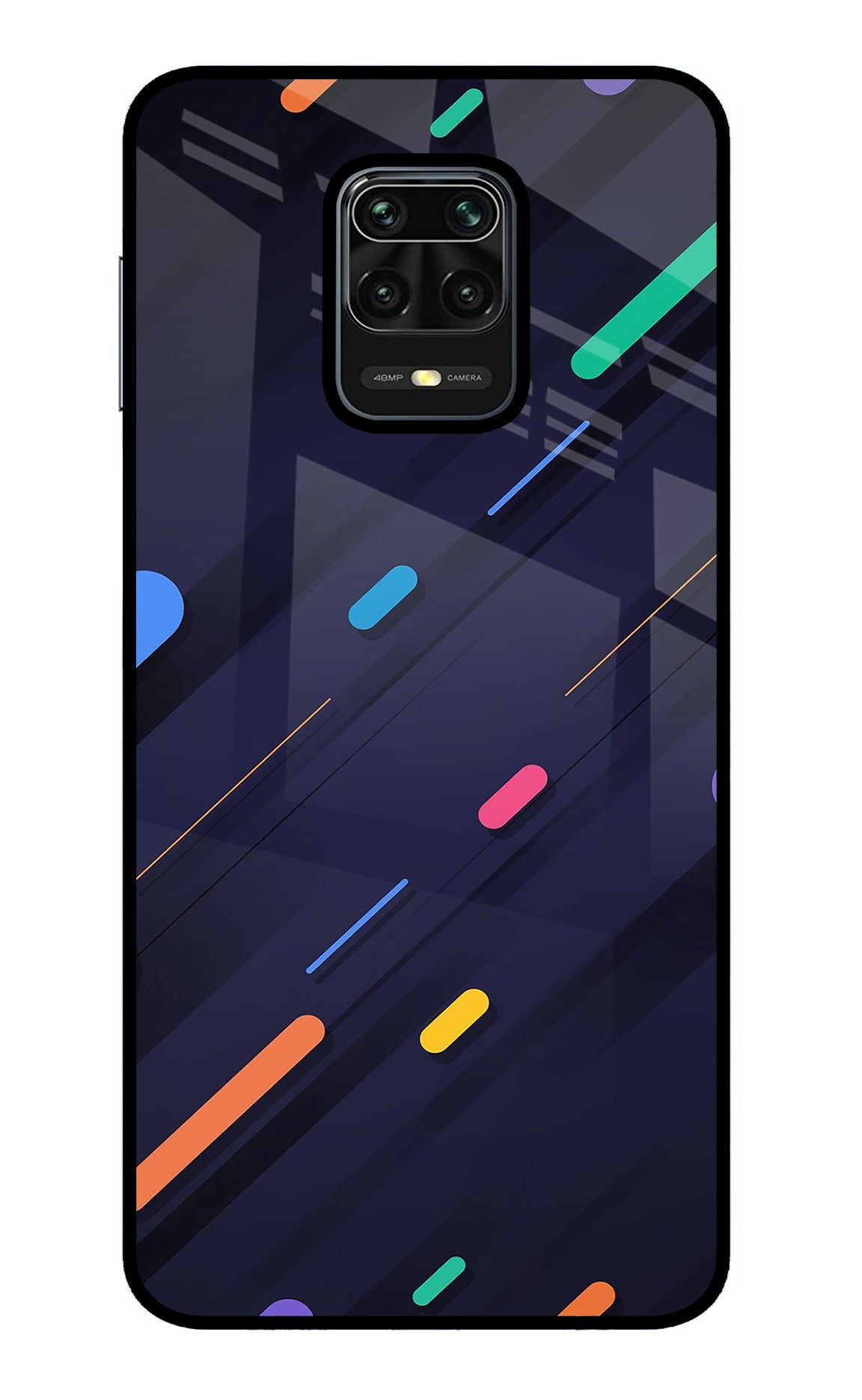 Abstract Design Redmi Note 9 Pro/Pro Max Glass Case